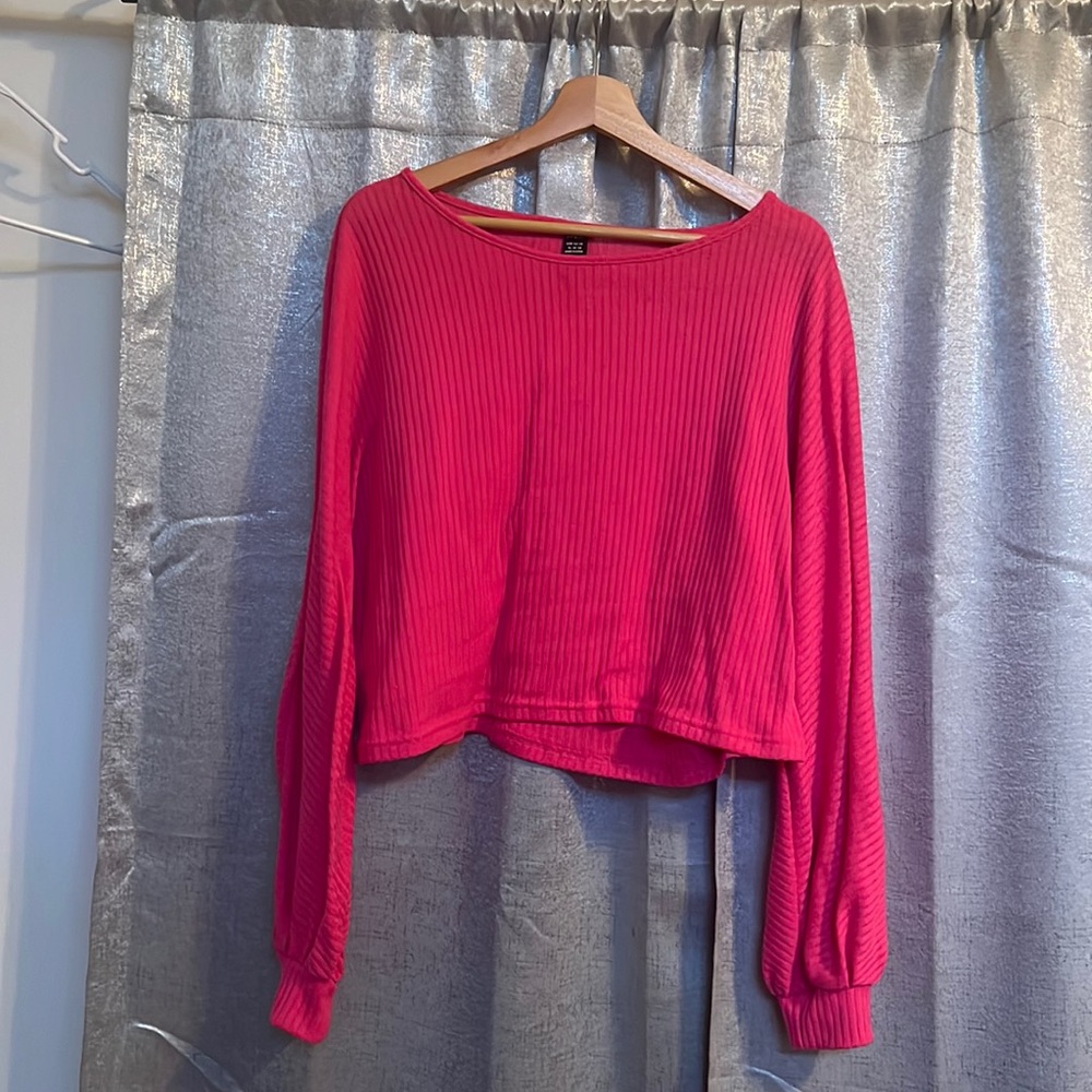 Cropped sweater
